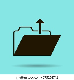 Open folder icon