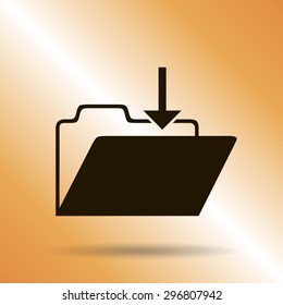 Open folder icon