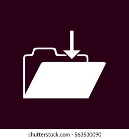 Open folder icon