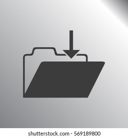 Open folder icon