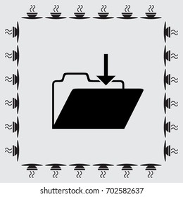 Open folder icon
