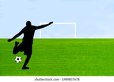 open the foot to shoot the goal