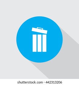 Open garbage icon