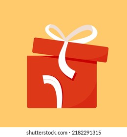 Open gift box surprise presents.