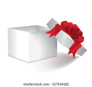 Open Gift Box Vector Design Stock Vector (Royalty Free) 527534182