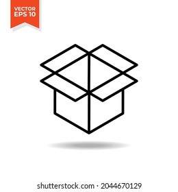 open grid line icons, high quality icons suitable for business graphic assets and delivery services, web design, applications, etc. EPS 10 vector icon on a white background.