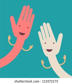 Open hand