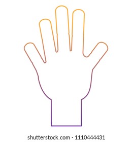 open hand icon