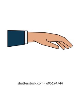 open hand icon image 