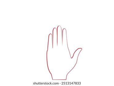 Open hand, Seven stars, symbol of Abkhazia flag