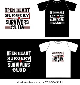 Open Heart Surgery Survivors Club
It can be used on T-Shirt, labels, icons, Sweater, Jumper, Hoodie, Mug, Sticker,