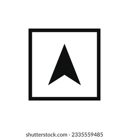 Open here packaging mark icon symbol vector