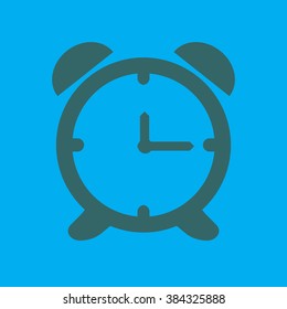 Open hours a day. Clock face.