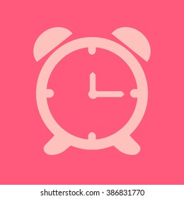 Open hours a day. Clock face.