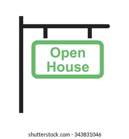 Open, house, keys icon vector image.Can also be used for housing. Suitable for mobile apps, web apps and print media.