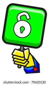 open icon