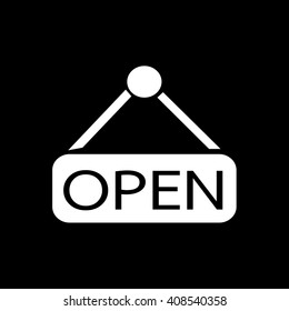 Open Icon Illustration design