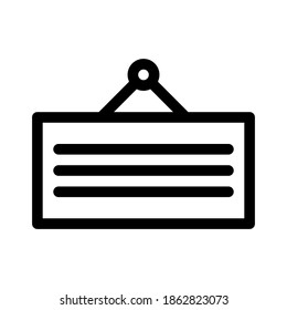 Open icon on white background. Vector illustration. Line vector icon for financial websites and apps
