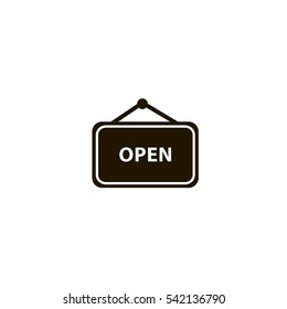 open icon. sign design