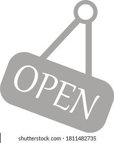 Open  Icon In Trendy Design Vector Eps 10
