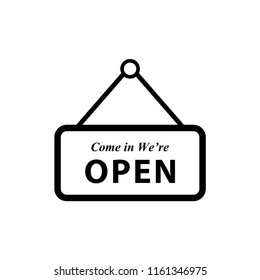 Open icon vector design Illustration.