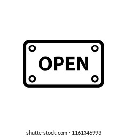 Open icon vector design Illustration.