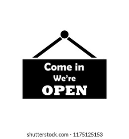 Open icon vector design Illustration.
