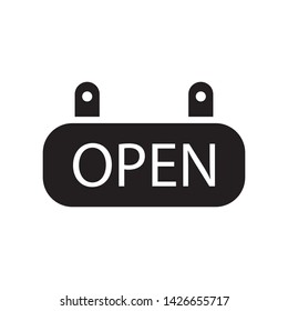 open icon vector design template