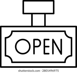 Open Icon Vector Element line icon design vector icons