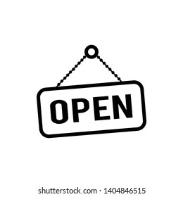 Open Icon Vector Illustration - Vector