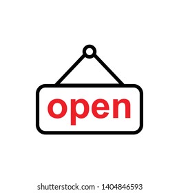 Open Icon Vector Illustration - Vector