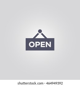 open icon. vector illustration