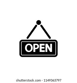 Open icon vector sign