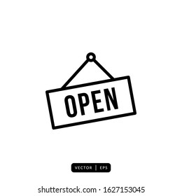 Open Icon Vector - Sign or Symbol