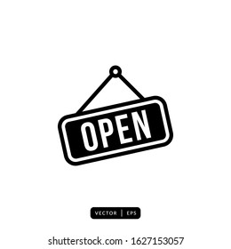 Open Icon Vector - Sign or Symbol