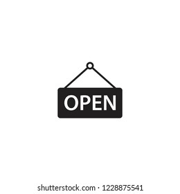 Open isolated icon 