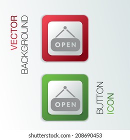 open label sign.