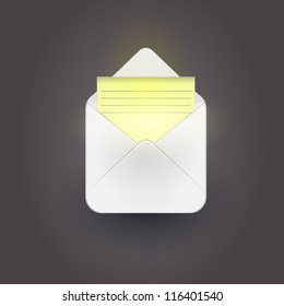 Open letter icon