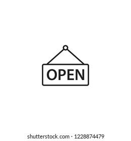 Open line icon