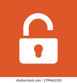 Open Lock - App Icon Button