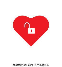 Abre la cerradura en el corazón.