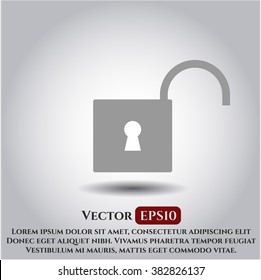 Open Lock high quality icon