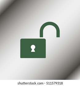 Open lock icon