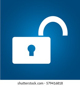 Open lock icon