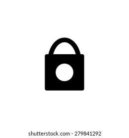 Open lock icon - vector