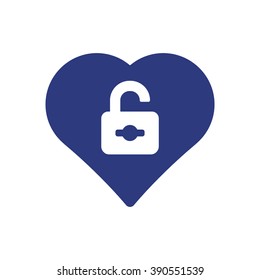 Open lock icon Vector