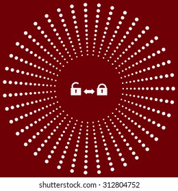 Open lock. icon. vector design