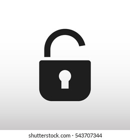 Open Lock Vector Icon