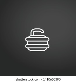 Open Lock vector icon. Open Lock concept stroke symbol design. Thin graphic elements vector illustration, outline pattern for your web site design, logo, UI. EPS 10.