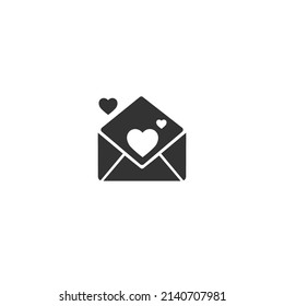 Offene E-Mails mit dem Symbol Sterne , Vektorsymbol